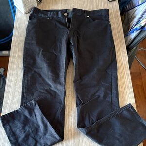 H&M Slim Fit Black Jeans Men’s Size 32 Straight Leg Denim